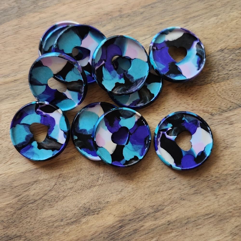Happy Planner Inky Florals Plastic Discs